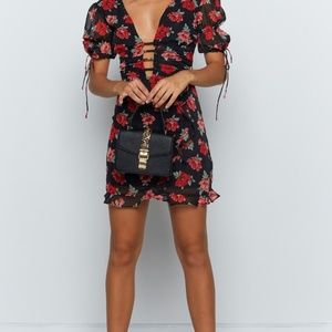 Lioness Floral Mini Dress